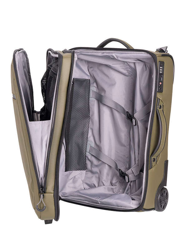 Cellini Nomad Carry-On Trolley Pullman with Oversized All Terrain Wheels Green