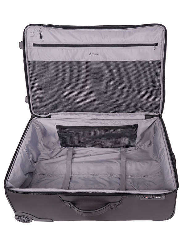 Cellini Nomad Large Trolley Pullman with Oversized All Terrain Wheels Black