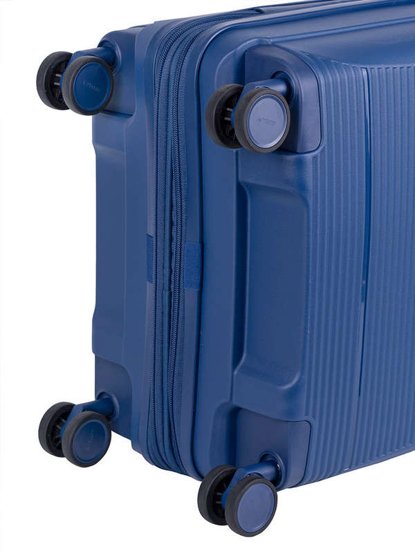 Cellini Qwest 4 Wheel Carry On Trolley Navy