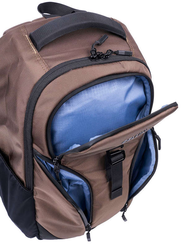 Cellini Sidekick Venture Multi-Pocket Backpack Brown