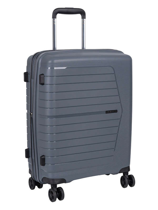 Cellini Starlite Medium 65cm 4 Wheel Trolley Case Grey