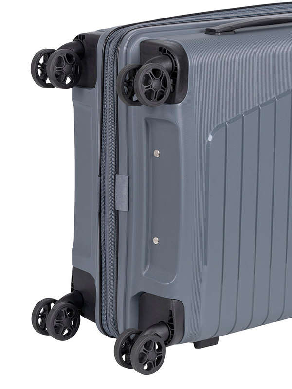 Cellini Starlite 4 Wheel Carry On 55cm Trolley Grey