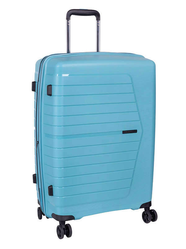 Cellini Starlite 4 Wheel Carry On 55cm Trolley Blue