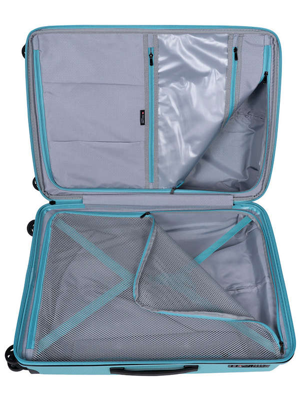 Cellini Starlite Large 75cm 4 Wheel Trolley Case Blue
