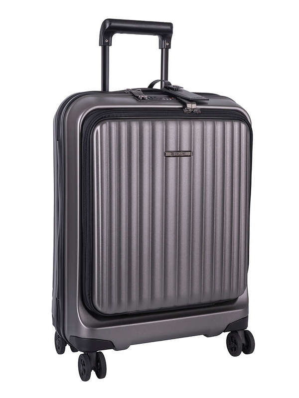 Cellini Tri Pak 4 Wheel Carry On Trolley Champagne