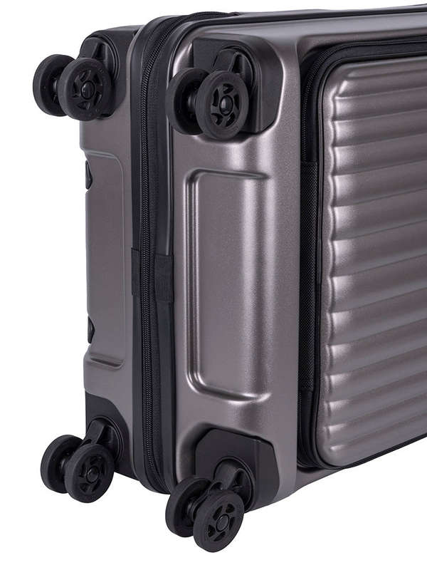 Cellini Tri Pak 4 Wheel Carry On Trolley Champagne