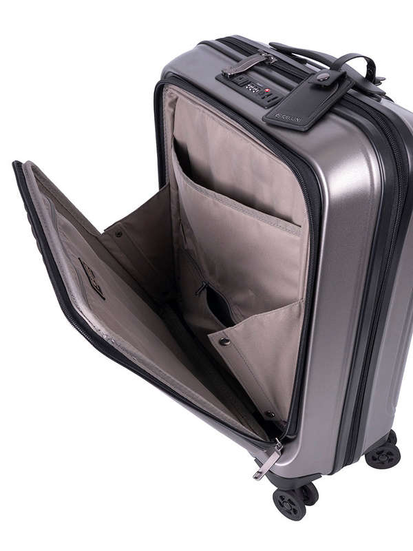 Cellini Tri Pak 4 Wheel Carry On Trolley Champagne