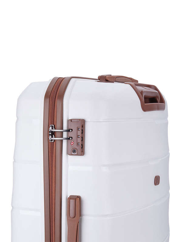 Cellini Spinn 740mm 4 Wheel Check In White