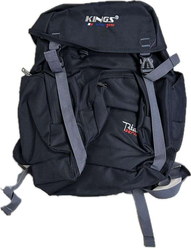 Kings Urban 20 School Bag/Backpack Black