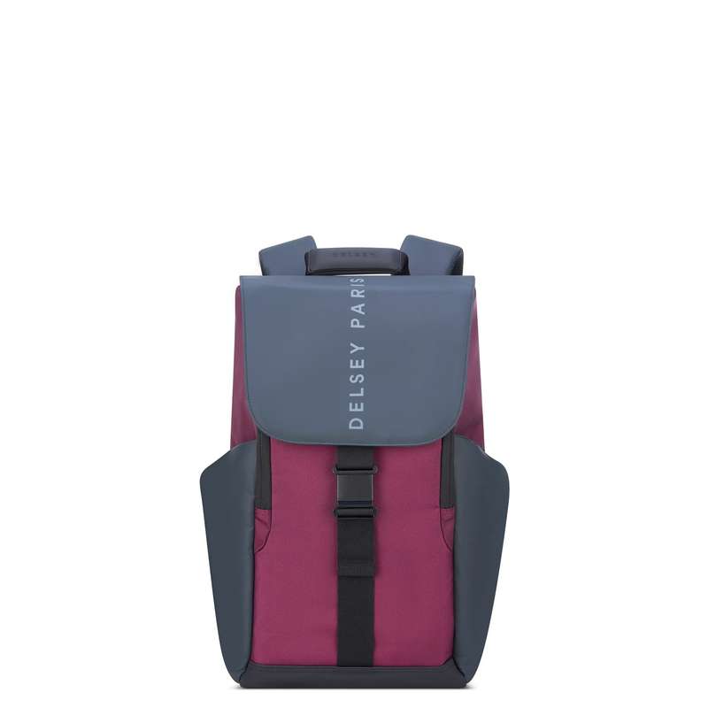 Delsey SecureFlap Bag  - Backpack  (PC Protection 16") Burgandy