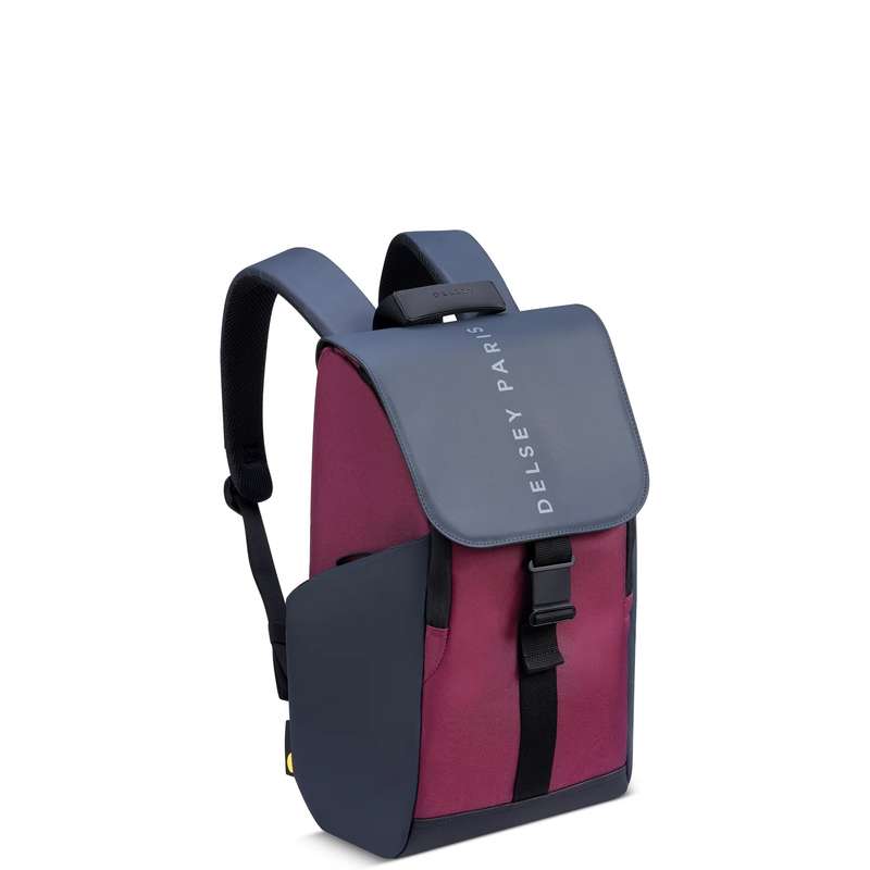 Delsey SecureFlap Bag  - Backpack  (PC Protection 16") Burgandy