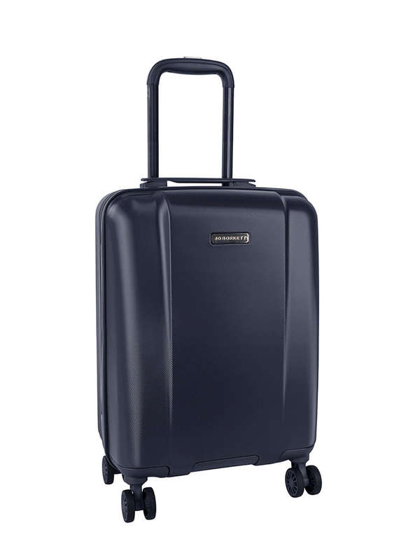 Jo Borkett Nouveau 4 Wheel Carry On Trolley Dark Slate