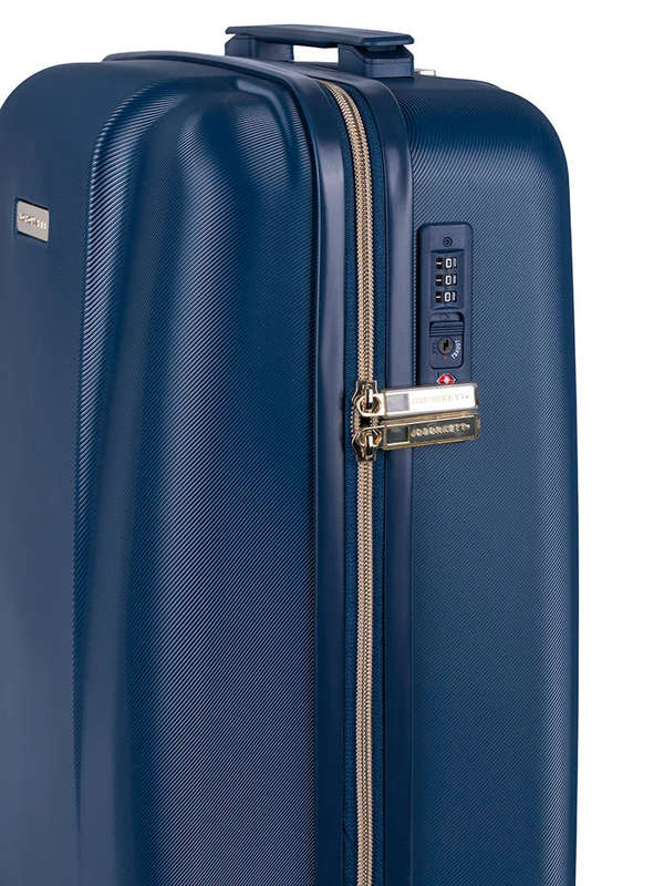 Jo Borkett  Nouveau 75cm Large Trolley Case Twilight Blue