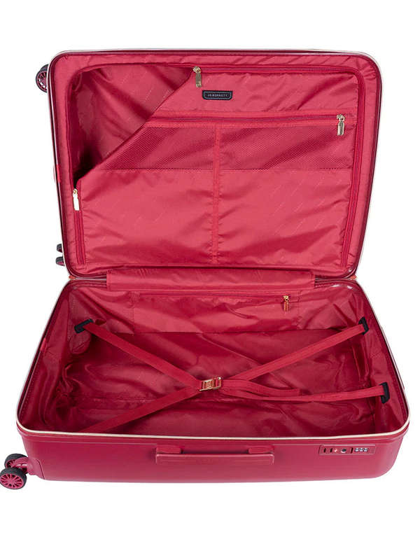 Jo Borkett  Nouveau 65cm Medium Trolley Case  Merlot