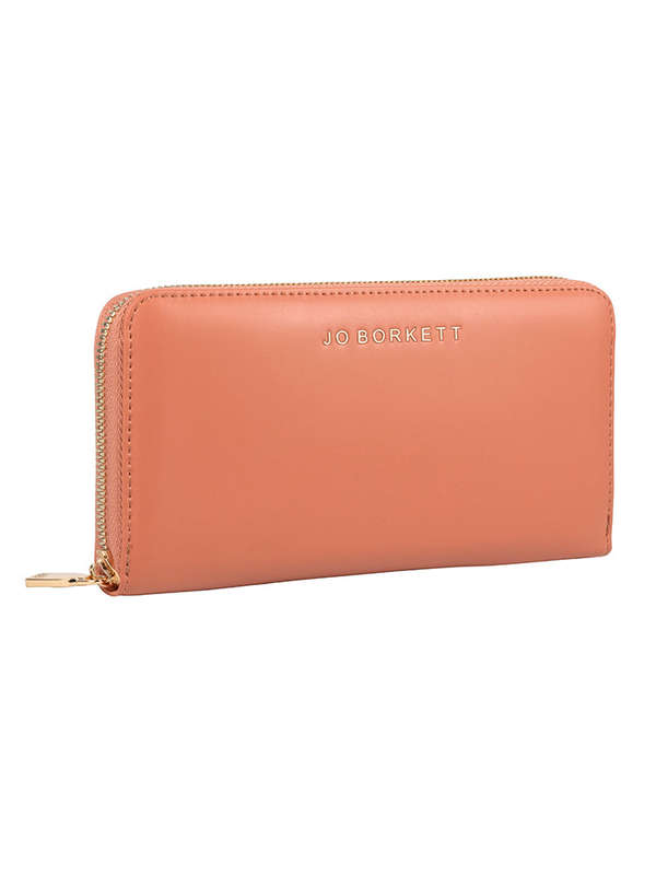 Jo Borkett Purse Programme Zip Around Purse Tan