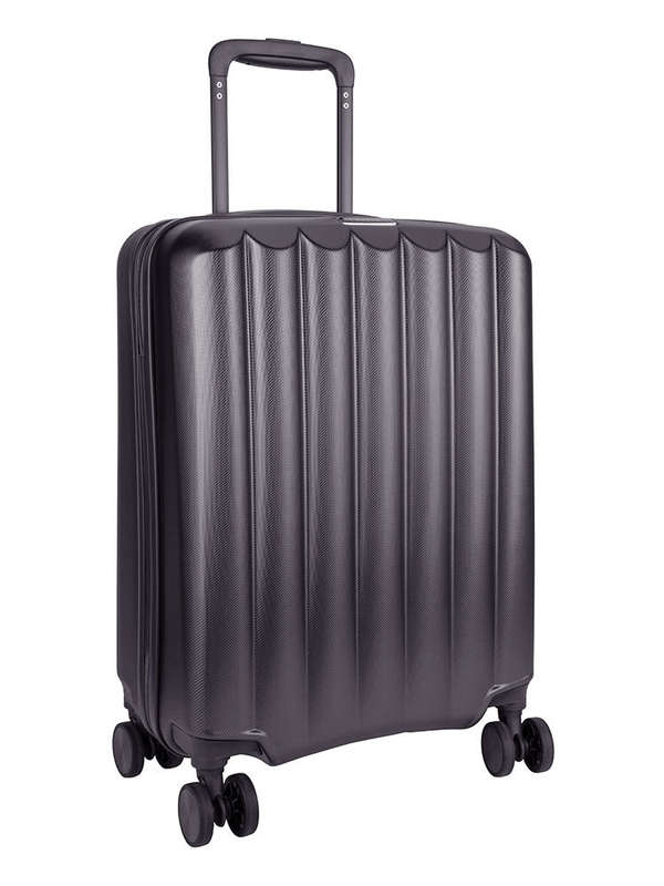 Jo Borkett Gatsby 4 Wheel Trolley Carry On Charcoal