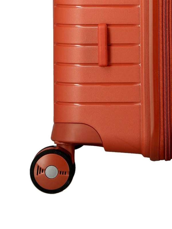 Jump Evae Medium 4 Wheel Trolley Case Terracotta