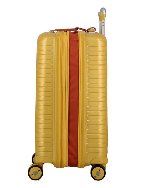 Jump Evae 4 Wheel Carry On Trolley Yellow