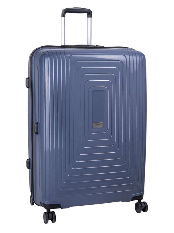 Cellini Flexilite Large 4 Wheel Trolley Case Blue