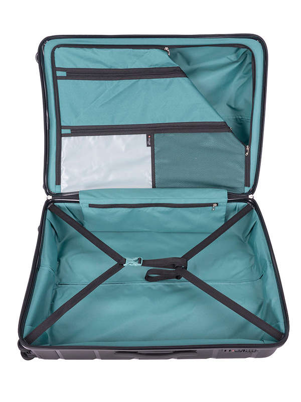 Cellini Rapido Large 4 Wheel Trolley Black