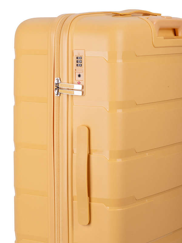 Cellini Rapido Medium 4 Wheel Trolley Yellow