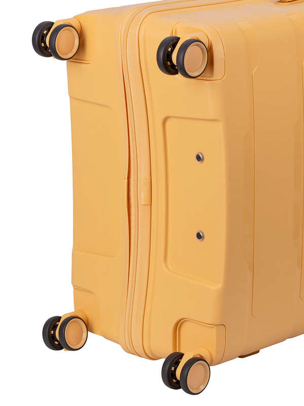 Cellini Rapido Medium 4 Wheel Trolley Yellow