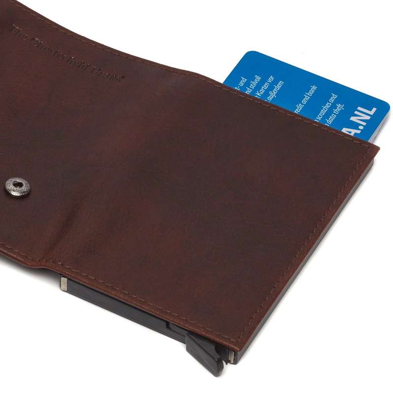 Chesterfield Leather Wallet Brown Mannheim