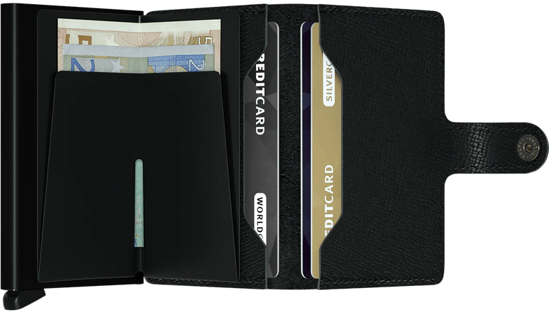 Secrid Mini Wallet Crispal Black