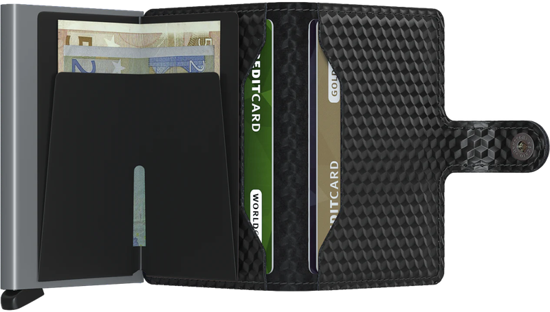 Secrid Mini Wallet Cubic Black- Titanium