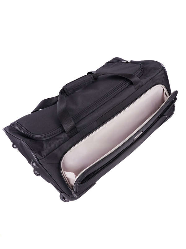 Cellini Microlite S Medium 2-Wheel Trolley Duffel Black
