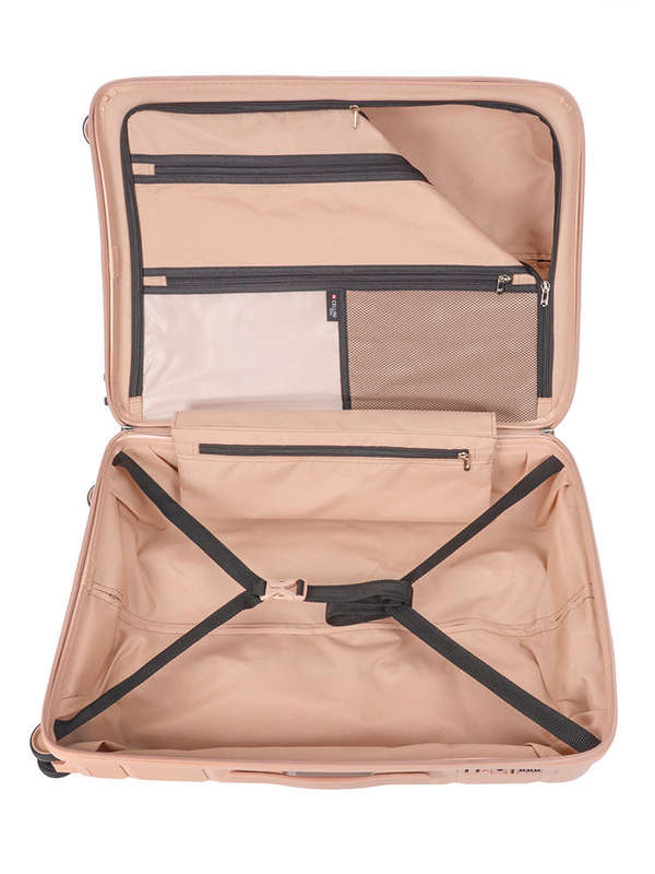 Cellini Rapido Large 4 Wheel Trolley Beige