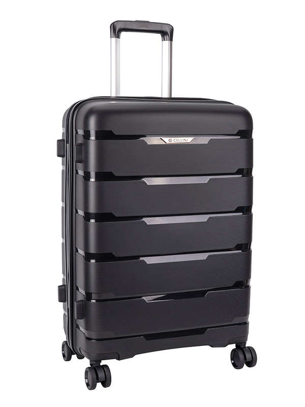 Cellini Rapido Medium 4 Wheel Trolley Black