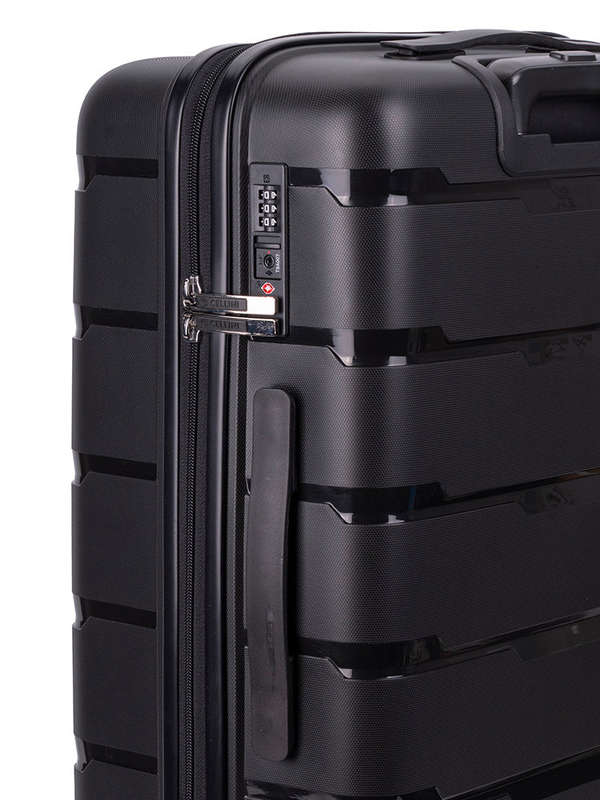 Cellini Rapido Medium 4 Wheel Trolley Black