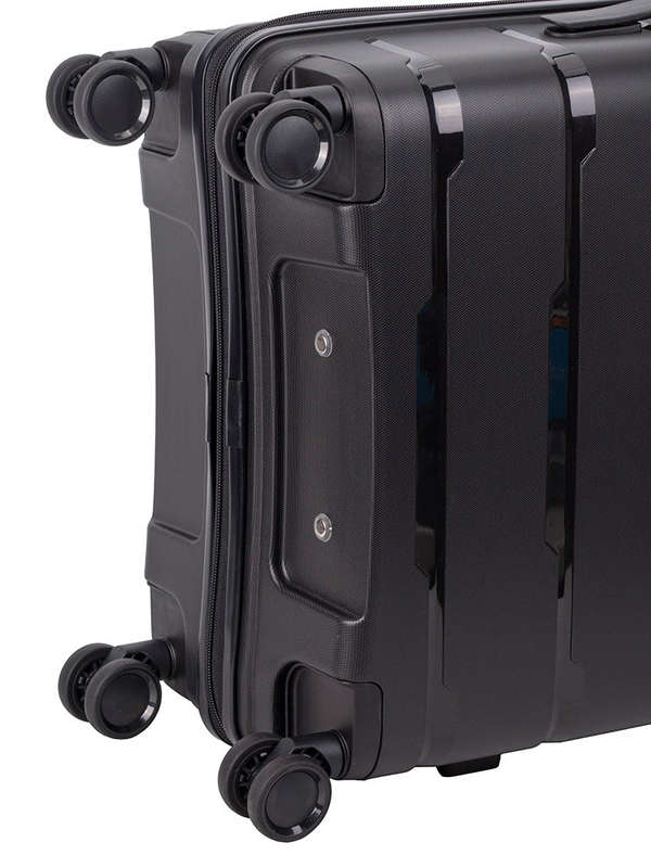 Cellini Rapido Medium 4 Wheel Trolley Black