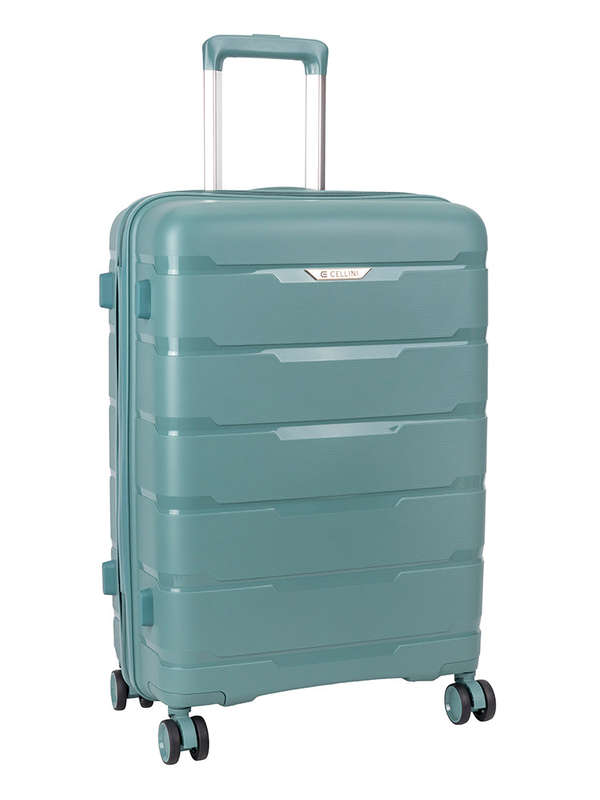 Cellini Rapido Medium 4 Wheel Trolley Blue