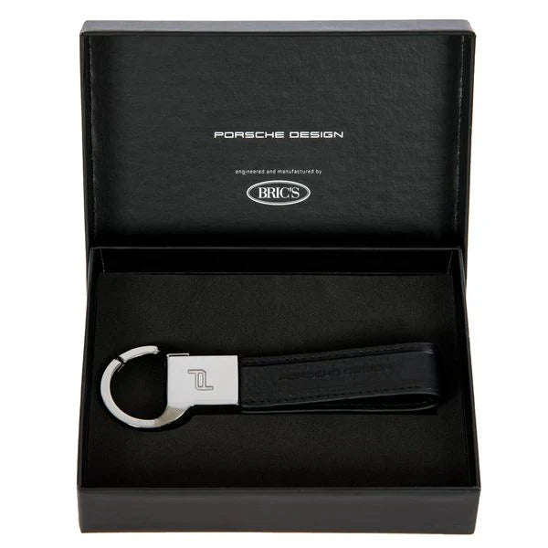 Porsche Design Key Holder Keyring Loop | Black