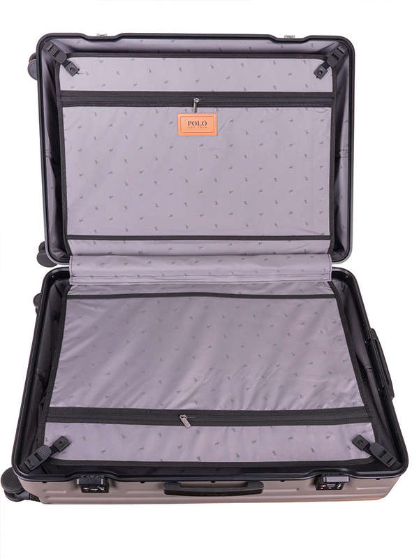 Polo Knox Large 4 Wheel Trolley Case Dune