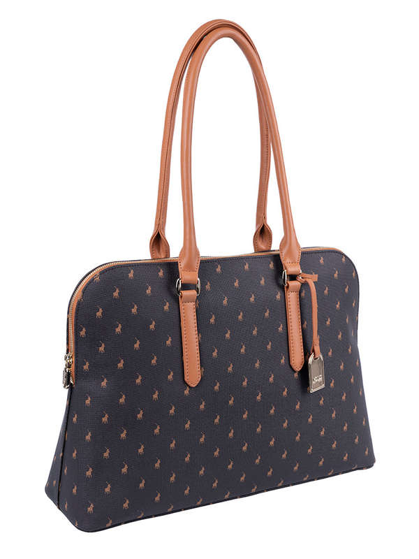 Polo Iconic Laptop Bag Brown