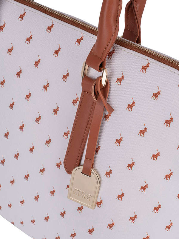 Polo Iconic Laptop Bag White