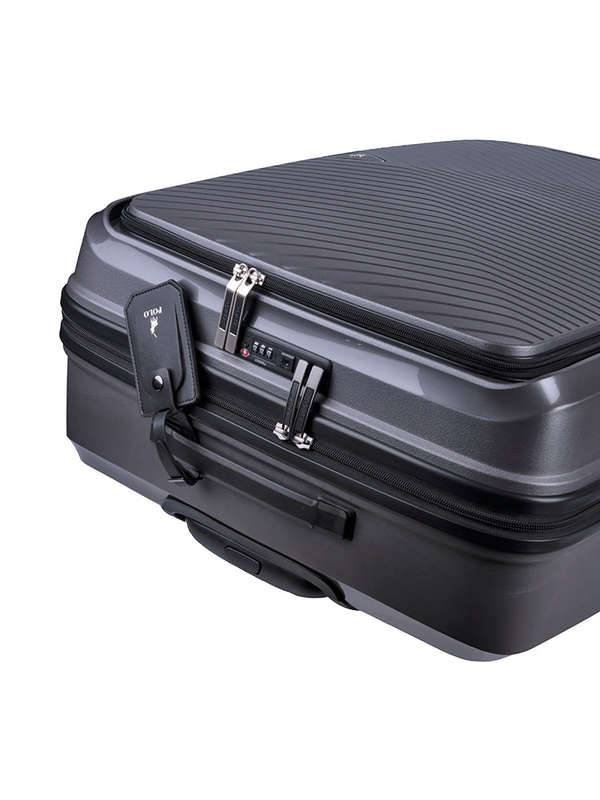 Polo Proflex Fusion Large 4 Wheel Trolley Case Charcoal