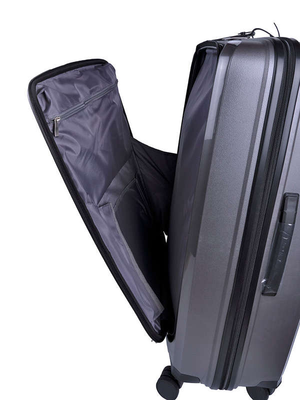 Polo Proflex Fusion Large 4 Wheel Trolley Case Charcoal