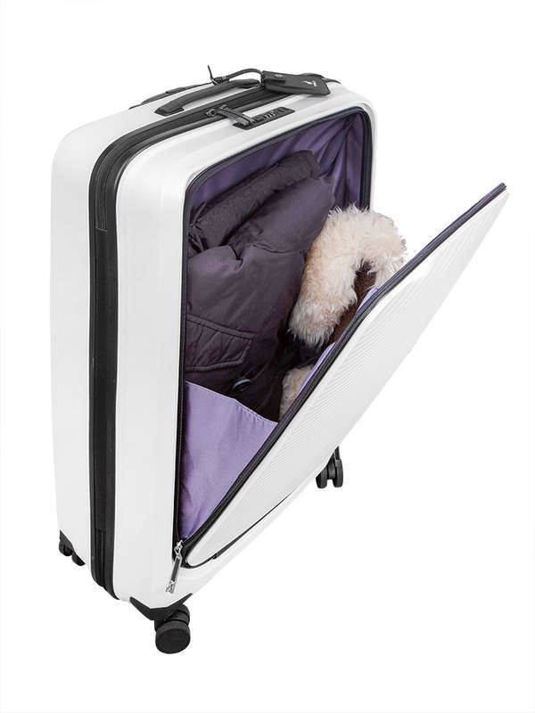 Polo Proflex Fusion Large 4 Wheel Trolley Case White
