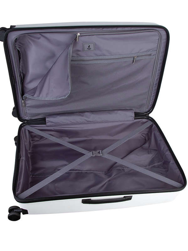 Polo Proflex Fusion Large 4 Wheel Trolley Case White