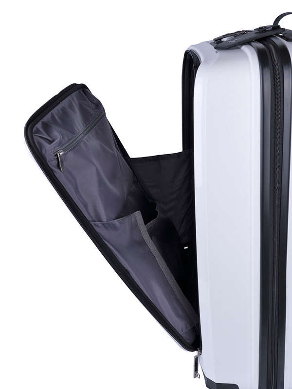 Polo Proflex Fusion Medium 4 Wheel Trolley Case White
