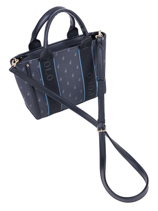 Polo Sorrento Crossbody Shopper Black