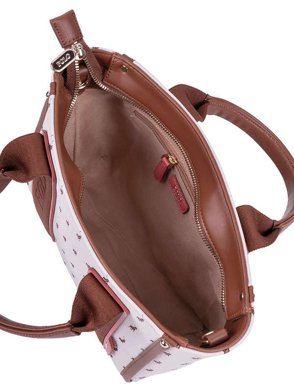 Polo Sorrento Crossbody Shopper Cream