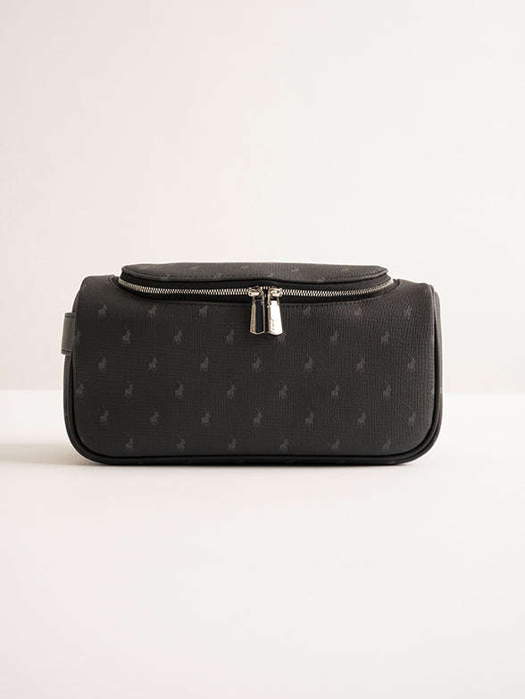 Polo Signature toiletry bag Black