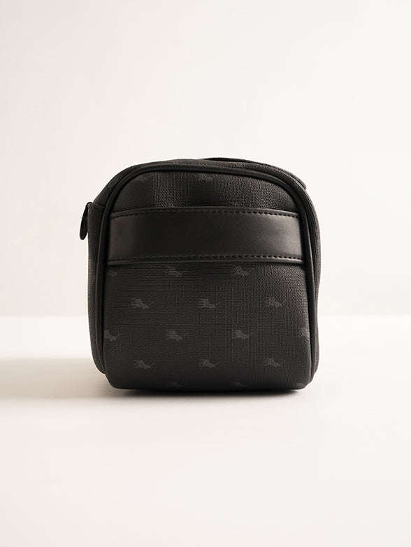 Polo Signature toiletry bag Black