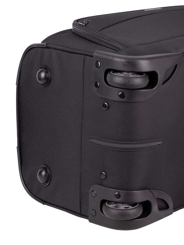 Cellini Microlite S Small 2-Wheel Trolley Duffel Ink Black