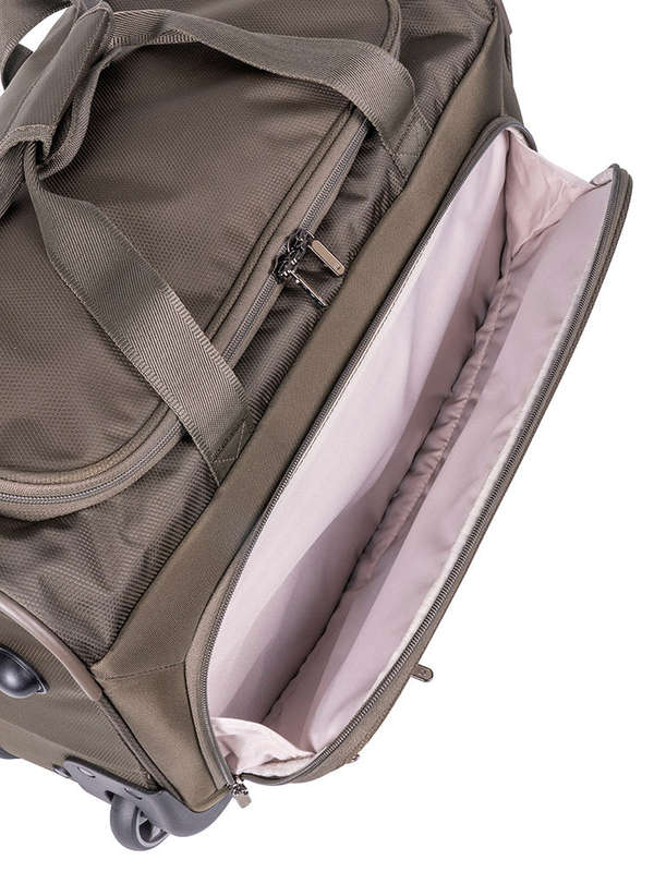 Cellini Microlite S Small 2-Wheel Trolley Duffel Sandlewood